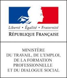 Logo Ministère du travail et de la formation professionnelle 