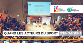 Les gestionnaires d’équipements sportifs et organisateurs d’événements français s’engagent pour l’environnement