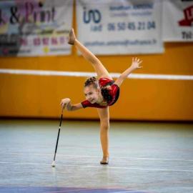 4 clubs du CD54 au régional de twirling bâton 2024