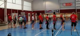les archers sur le pas de tir