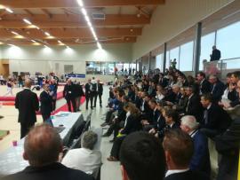 Réunion du jury Championnat National Individuel Gymnastique Masculine