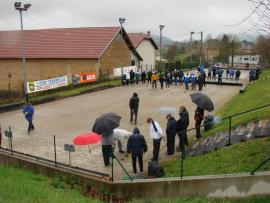  La pluie s’invite au championnat départemental !