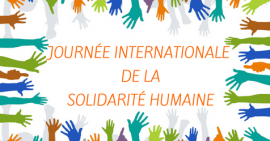 Journée internationale de la solidarité humaine