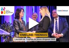 Interview d'Emeline Thomas, lauréate du trophée du jeune dirigeant 2022 !