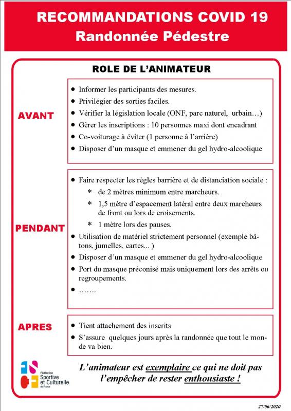 DES FICHES POUR ANIMATEURS ET PRATIQUANTS | FSCF