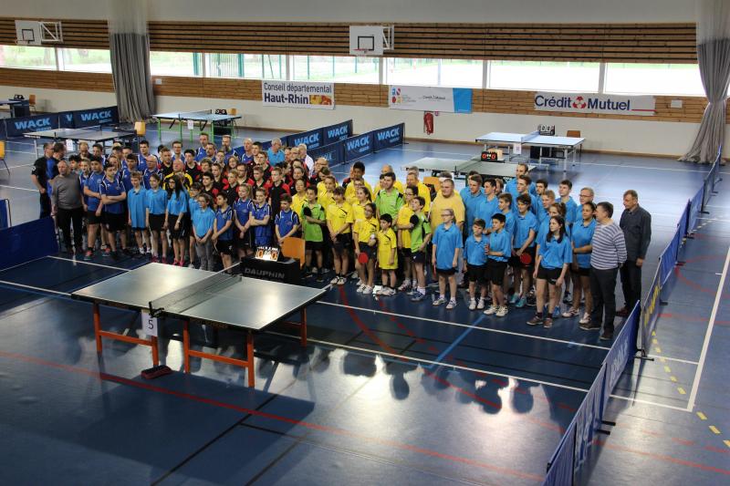 Le tennis de table à l'honneur ce week end à la FSCF FSCF