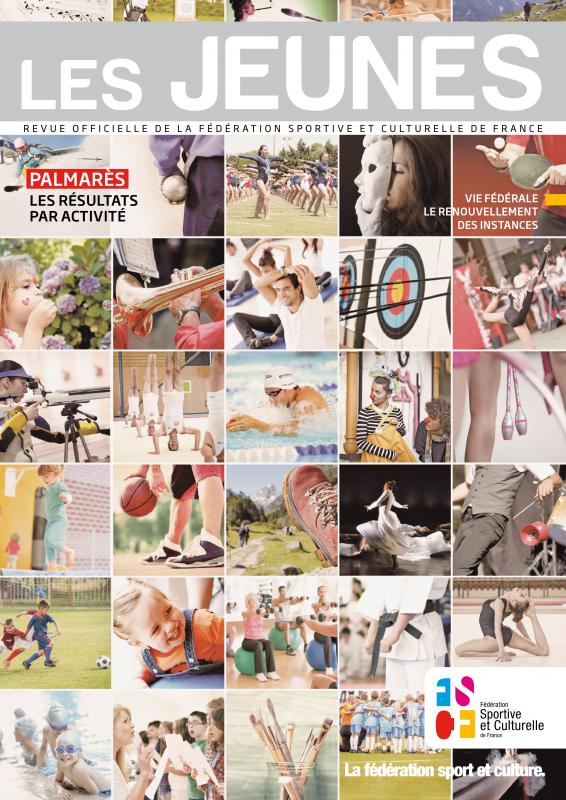 Découvrez la Une du journal Les Jeunes FSCF